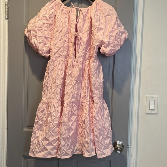 Sold Out NWOT  Hyacinth House Tnuck Pink Diamond Textured Isabella Mini … - Picture 11 of 17